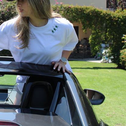 STARS TEE BLANCO/VERDE