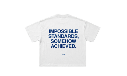 STARS TEE BLANCO/AZUL