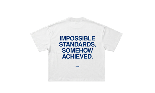 STARS TEE BLANCO/AZUL