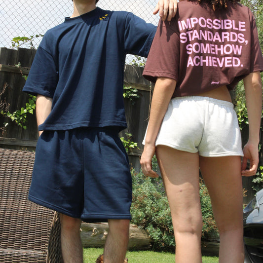 SHORTS MUJER GRIS