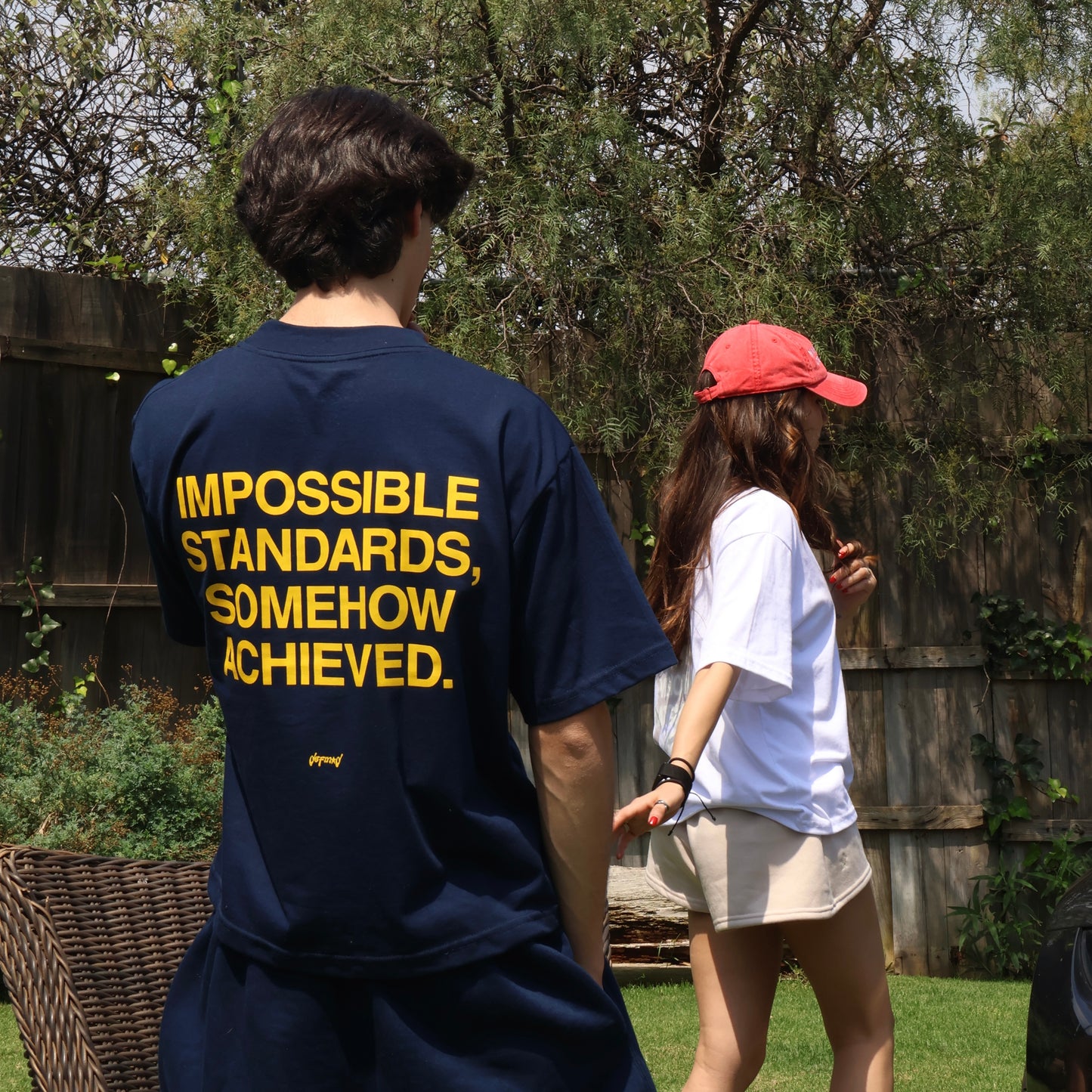 STARS TEE AZUL/AMARILLO