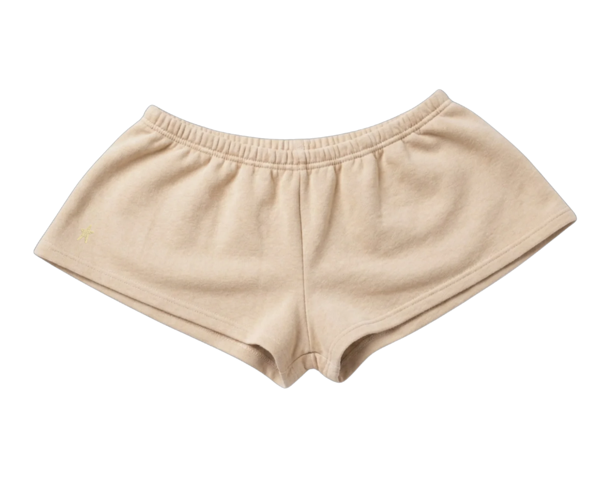 SHORTS MUJER BEIGE