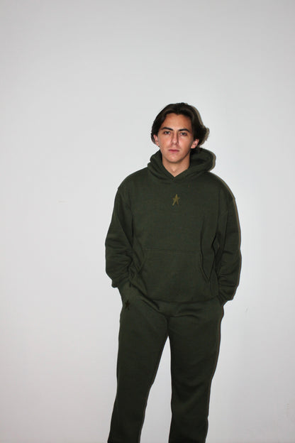 WELL DRESSED HOODIE VERDE