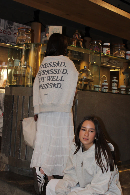 WELL DRESSED HOODIE GRIS