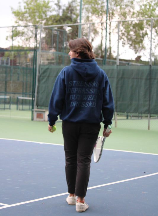 WELL DRESSED HOODIE AZUL NAVY